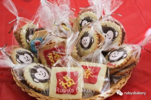 76.『Ruby烘焙』情人节饼干 & 春节饼干（内附经典万能饼干方子和画糖霜过程图）