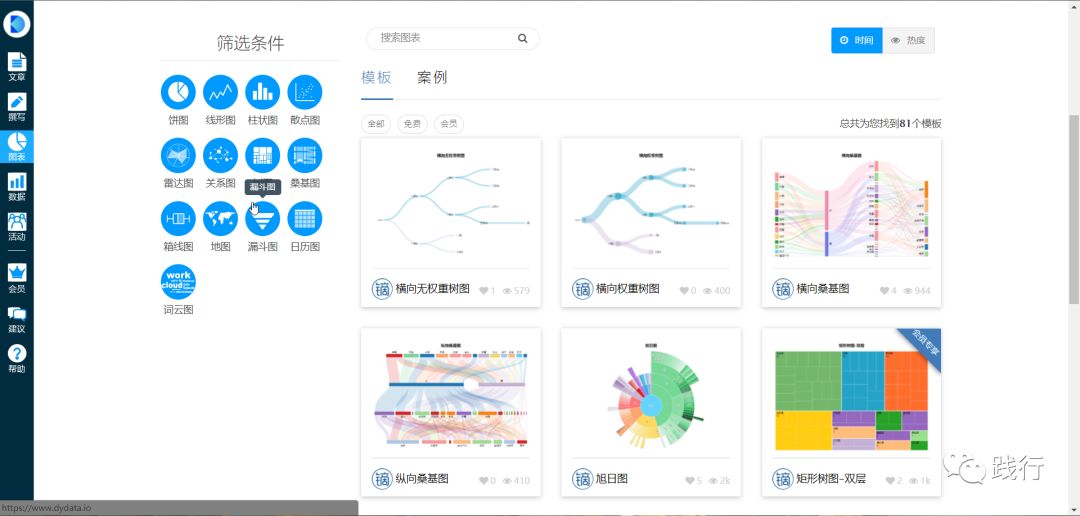 【数据可视化】图表在线制作