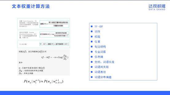 达观数据NLP技术的应用实践和案例分析