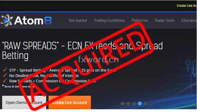 FCA监管经纪商Atom8将被Vantage FX收购
