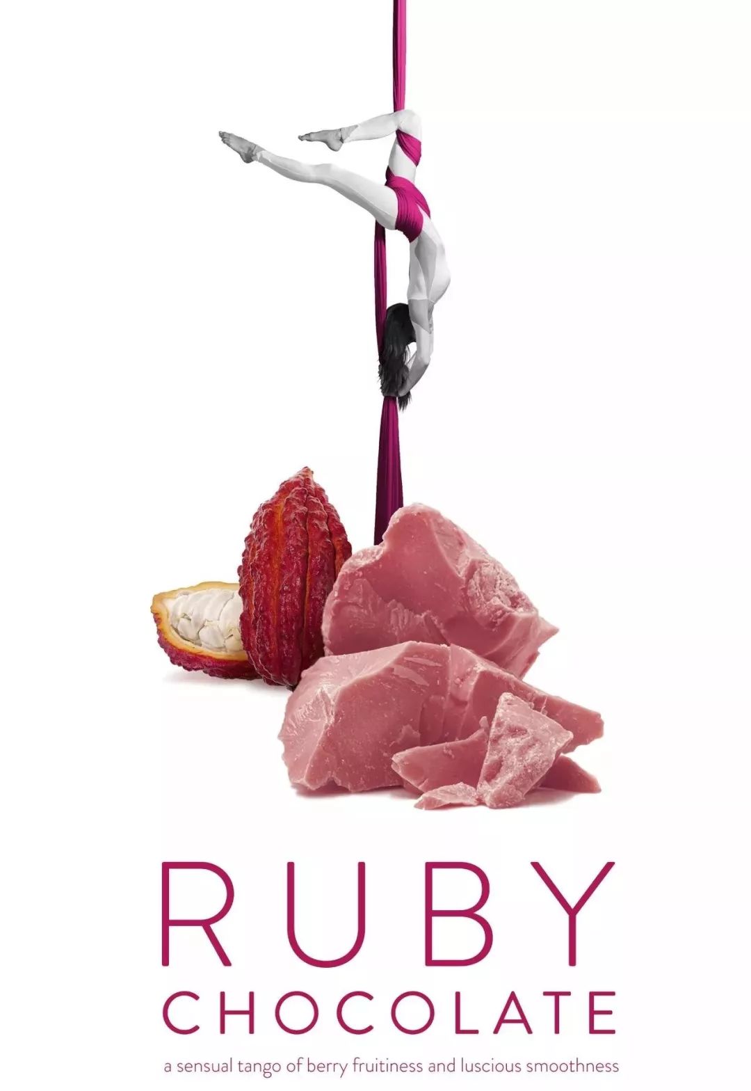 世界上有了第四种巧克力——"RUBY"！