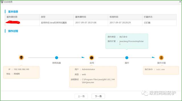 网防G01防护Apache Struts2(S2-052/053)漏洞