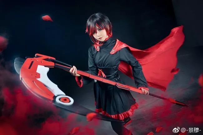 RWBY 小红帽 Ruby rose cosplay~(●´ω｀●)