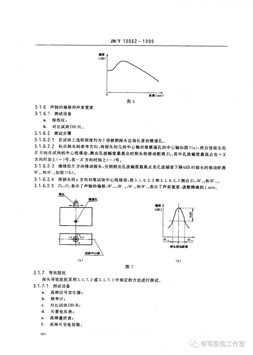 超声探伤用探头性能测试方法