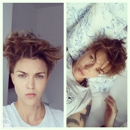 爱纹身的第一帅T：RubyRose，Ins被曝！