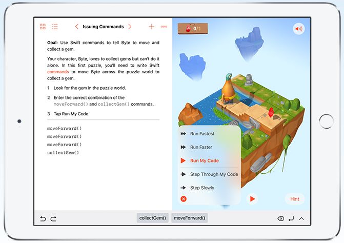 苹果公司Swift Playgrounds，彻底改变学习编程的方法！