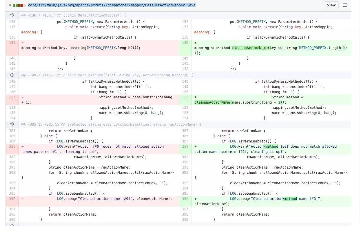 CVE-2016-3081（Struts2）漏洞分析以及F5应对方法