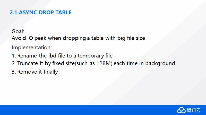 涨知识！腾讯云数据库内核揭秘TXSQL Internals@2018