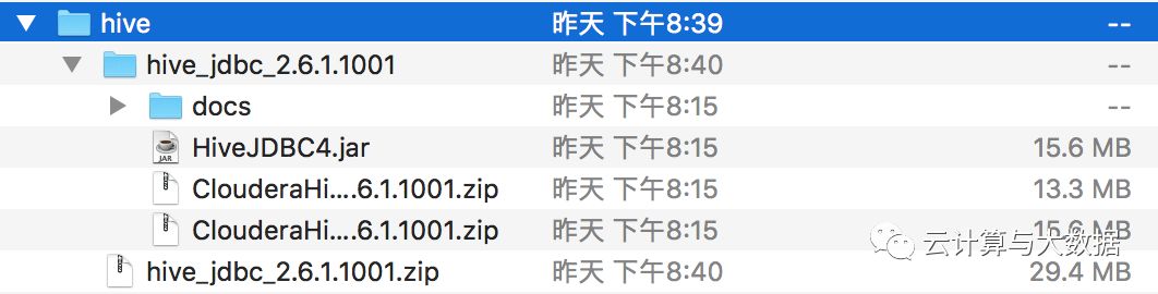 数据仓库，使用dbeaver 查看cloudera hive 数据