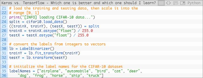 Keras还是TensorFlow？深度学习框架选型实操分享