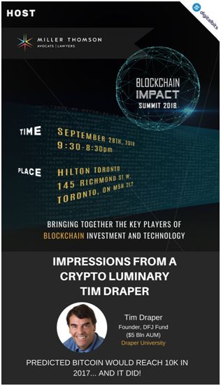 会议新闻| Blockchain Impact Investment Summit