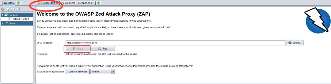 安全测试工具-QWASP_ZAP