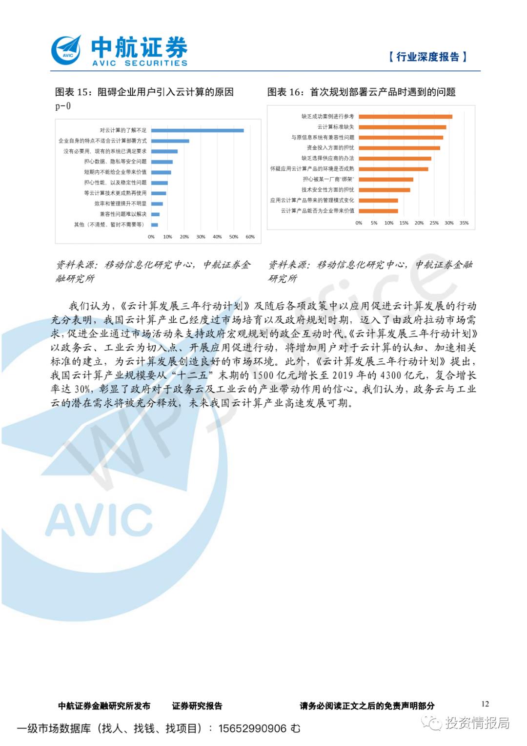 云计算产业链深度报告：乘云计算东风‚国内IT厂商腾飞