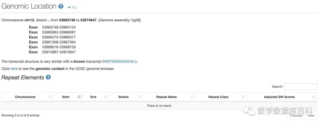 一站式 lncRNA 查询数据库