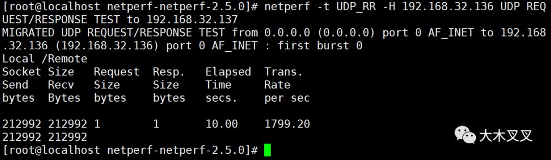 Linux网络测试工具 | Netperf