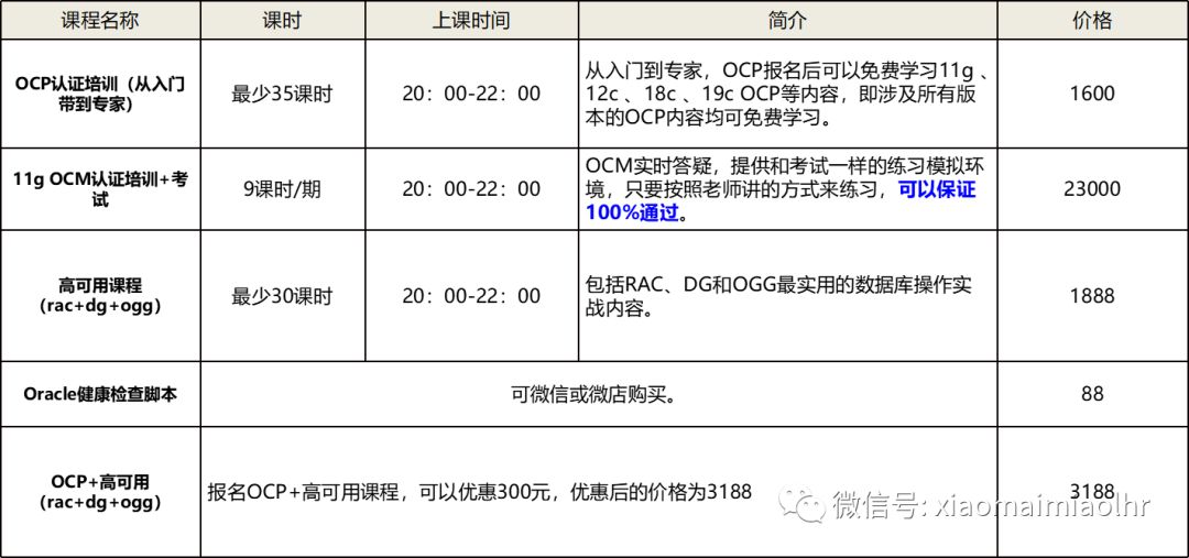 【DBA充电宝】和【Python充电宝】DBA充电宝和Python充电宝微信群已建立，可加我微信（lhrbestxh）入群