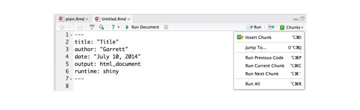 R Markdown与RStudio IDE深度结合