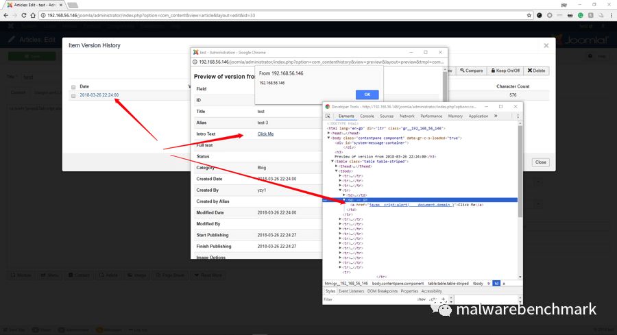 Joomla!发现核心 XSS 漏洞，附验证过程