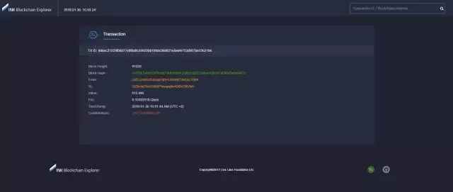 重磅 | INK Blockchain Explorer首发上线