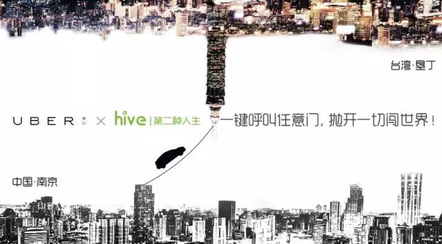 Hive x Uber | 一键呼叫任意门，免费来一场说走就走的旅行！