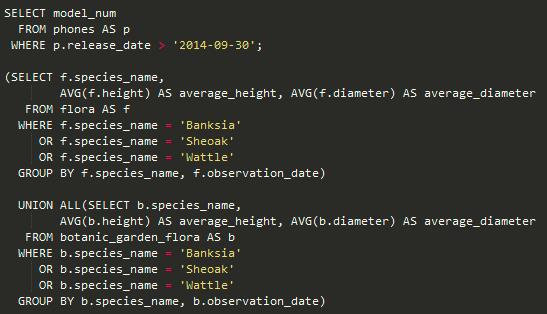 SQL样式指南 · SQL Style Guide