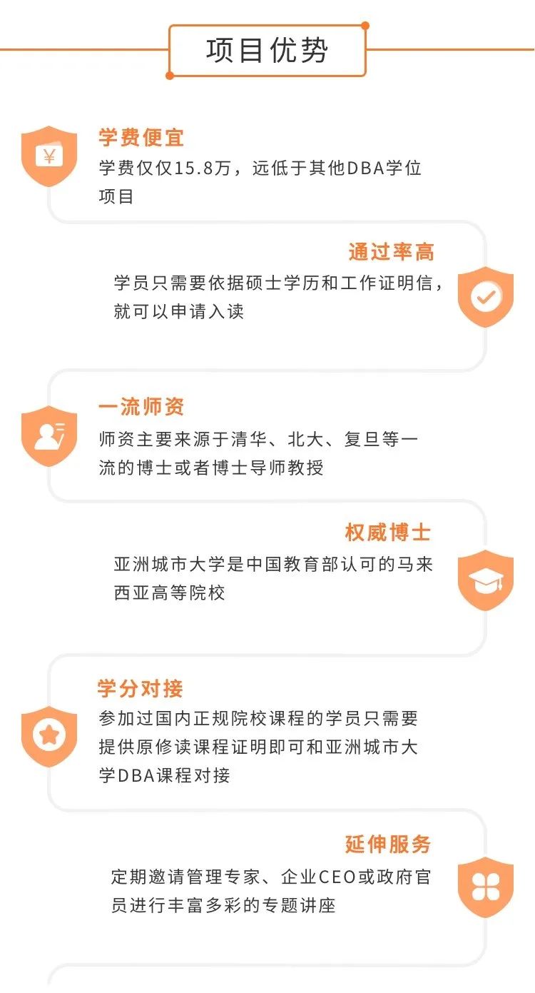 亚洲城市大学工商管理博士DBA学位班