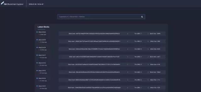 重磅 | INK Blockchain Explorer首发上线