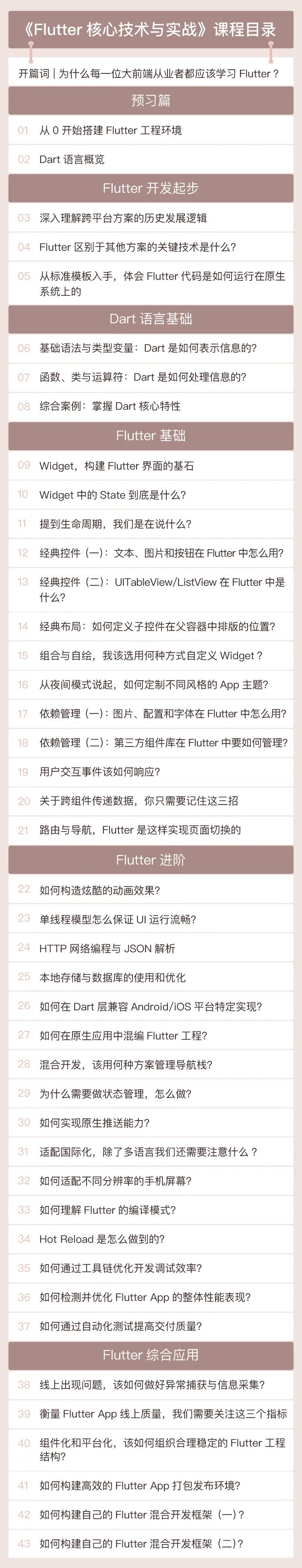 Flutter核心技术与实战