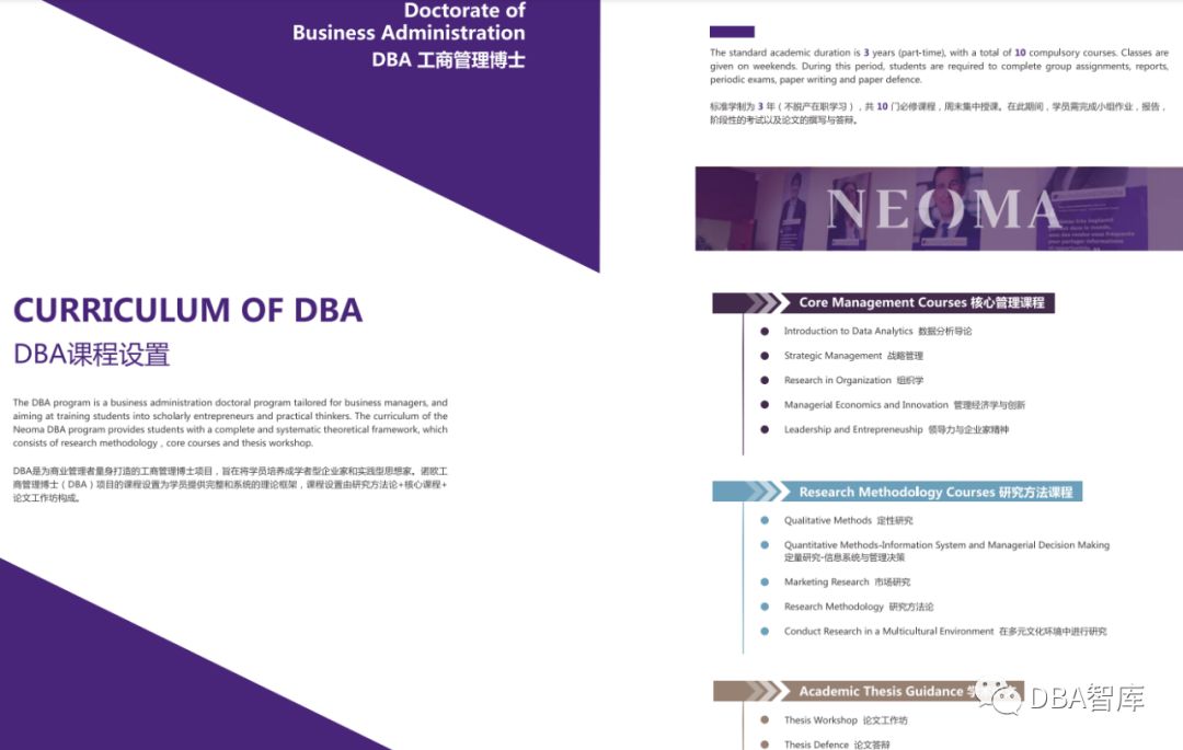 【工商金融】法国诺欧商学院DBA-FDBA学位项目