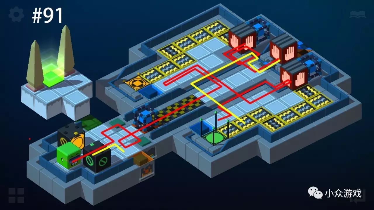 「marvin the cube」马尔文方块游戏图文攻略（81-100关）
