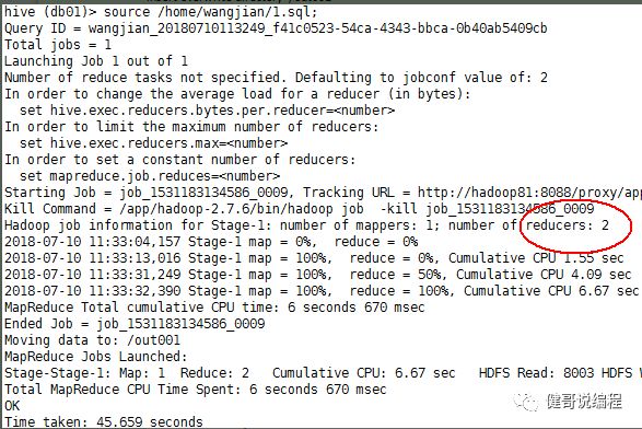 Hive之cluster by , distribute by,order by,sort by