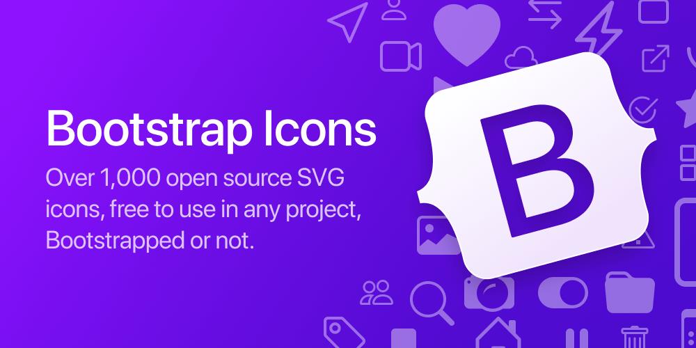 开源软件丨Bootstrap 官方开源 SVG 图标库 Bootstrap Icons