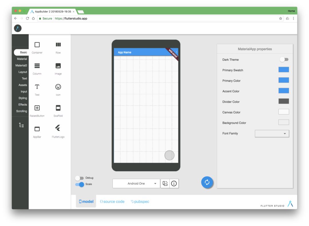 Google 的 Mobile UI 框架 Flutter Preview 1 发布