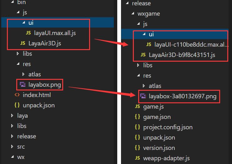 LayaAir IDE 项目发布3.0 详解（含命令行发布）