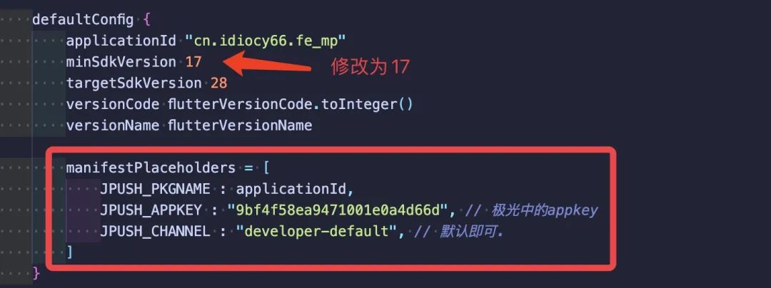 Flutter 使用极光推送进行api和本地定时推送