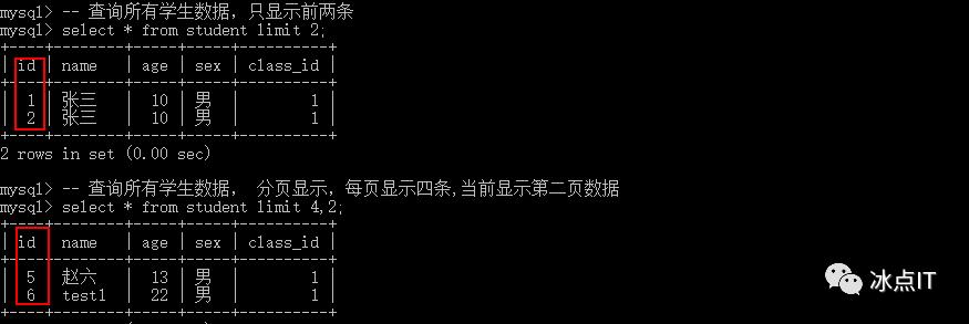 Mysql基础专题08-数据库的查询操作