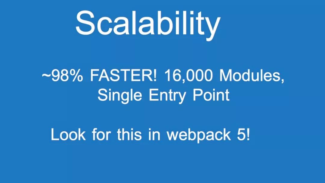【PPT】the road to webpack 5