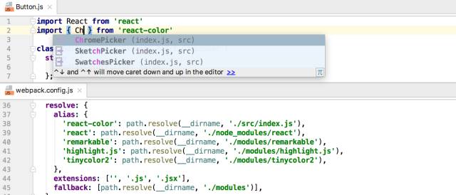 消息 | WebStorm 2017.2 发布：更好地支持 Webpack