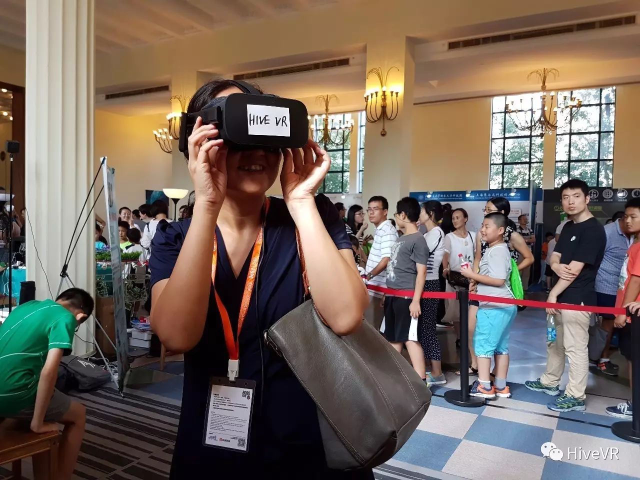 活动回顾：HIVE VR 在2017上海科博会