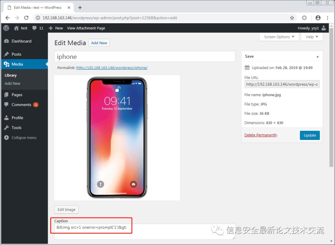 CVE-2019-9168：WordPress WooCommerce XSS漏洞