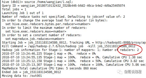 Hive之cluster by , distribute by,order by,sort by