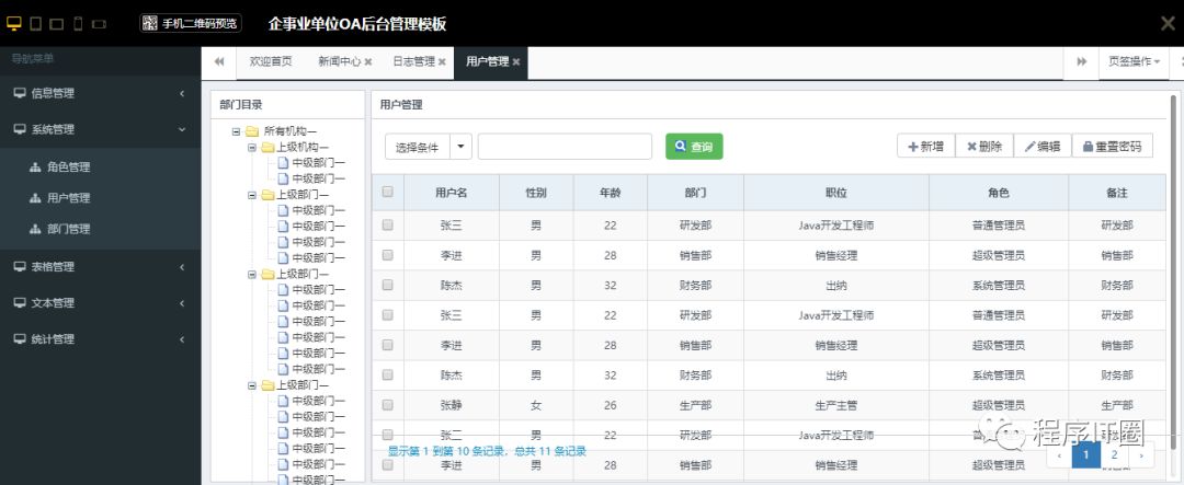 精选几个bootstrap后端框架模板，值得收藏！