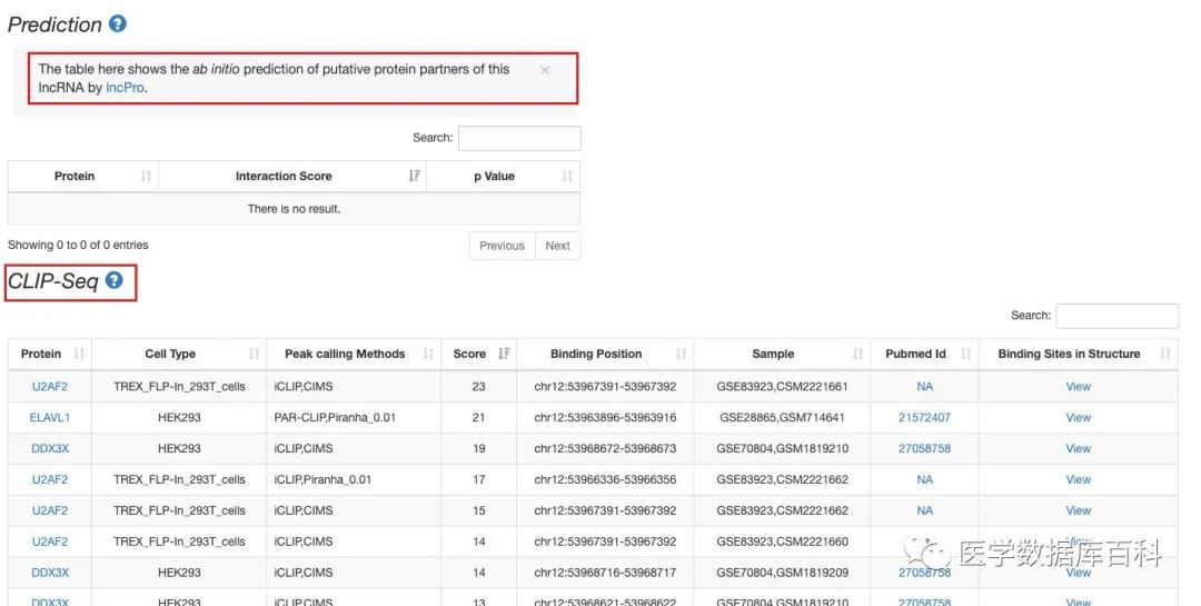 一站式 lncRNA 查询数据库