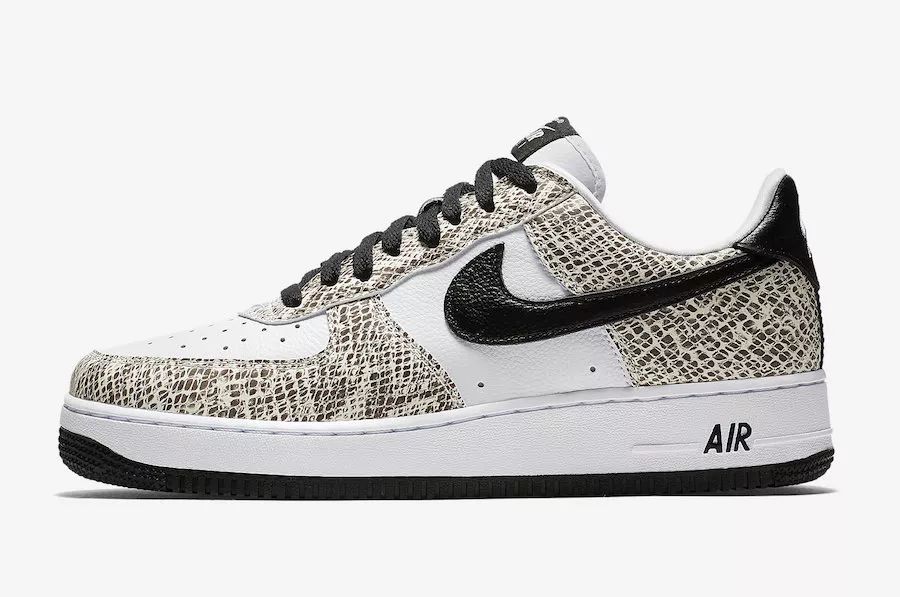 日本即将上架！Nike Air Force 1 Low “Cocoa Snake”官图释出！