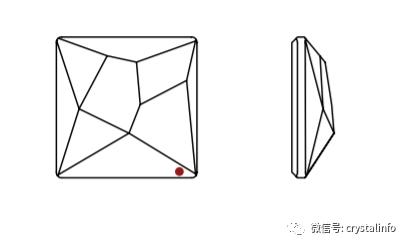 异形水晶玻璃平底石（Flat Backs No Hotfix）草图编号汇总。