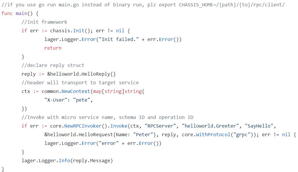 go-chassis 为 grpc-go 带来高级云原生特性