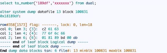 ORACLE 窥视索引内部结构（上）