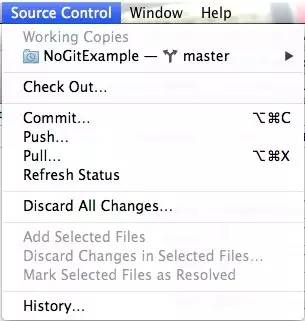 在Xcode中使用Git进行源码版本控制