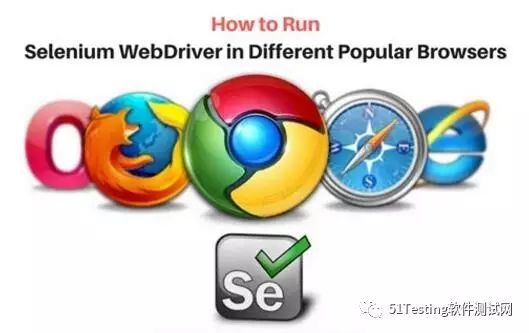 如何在不同浏览器中运行Selenium WebDriver？